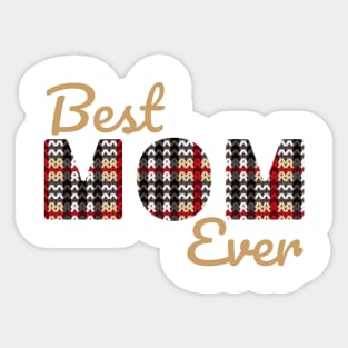 Best Knitting Mom Ever Sticker